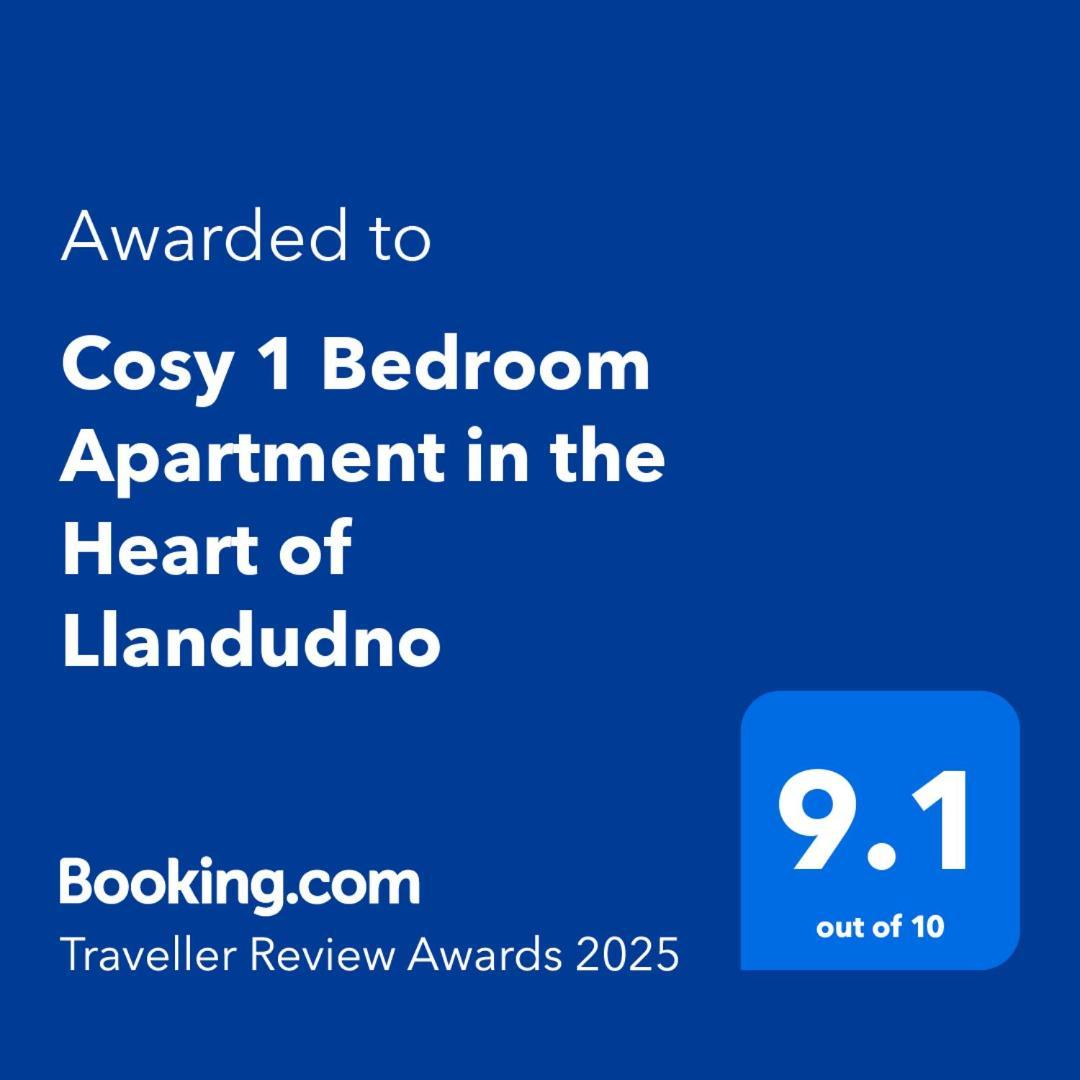 Cosy 1 Bedroom Apartment In The Heart Of Llandudno Exterior foto